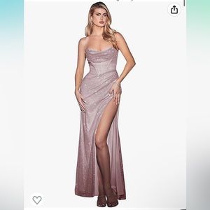 Sparkly Corset Maxi Dress